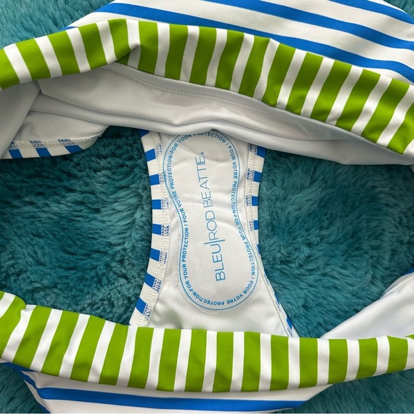BLEU ROD BEATTIE Banded Fold Over Hipster Bikini Bottom Size 12 - Picture 7 of 13